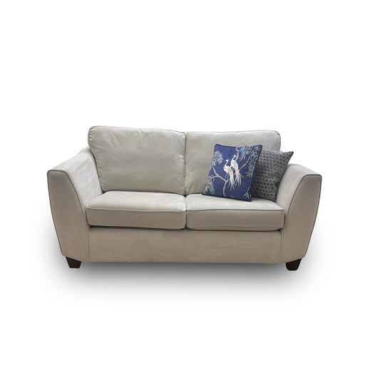 ‘Orlby’ Plaza Linen Ice 2 Seater Sofa