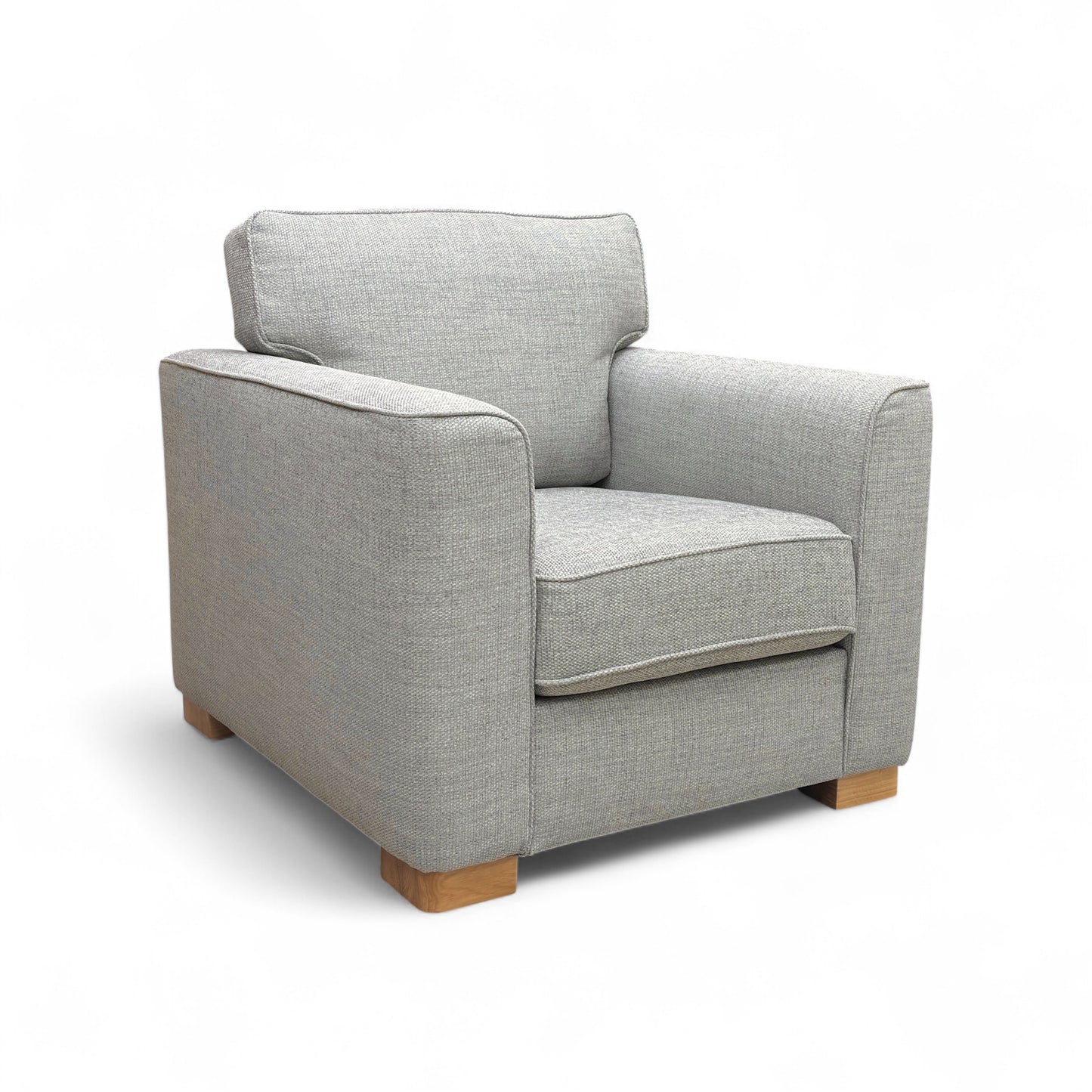 ‘Elora’ Kento 301 Warm Grey Dbf Woven Fabric Standard Armchair