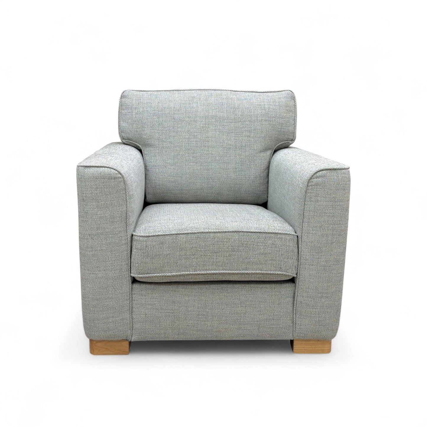 ‘Elora’ Kento 301 Warm Grey Dbf Woven Fabric Standard Armchair