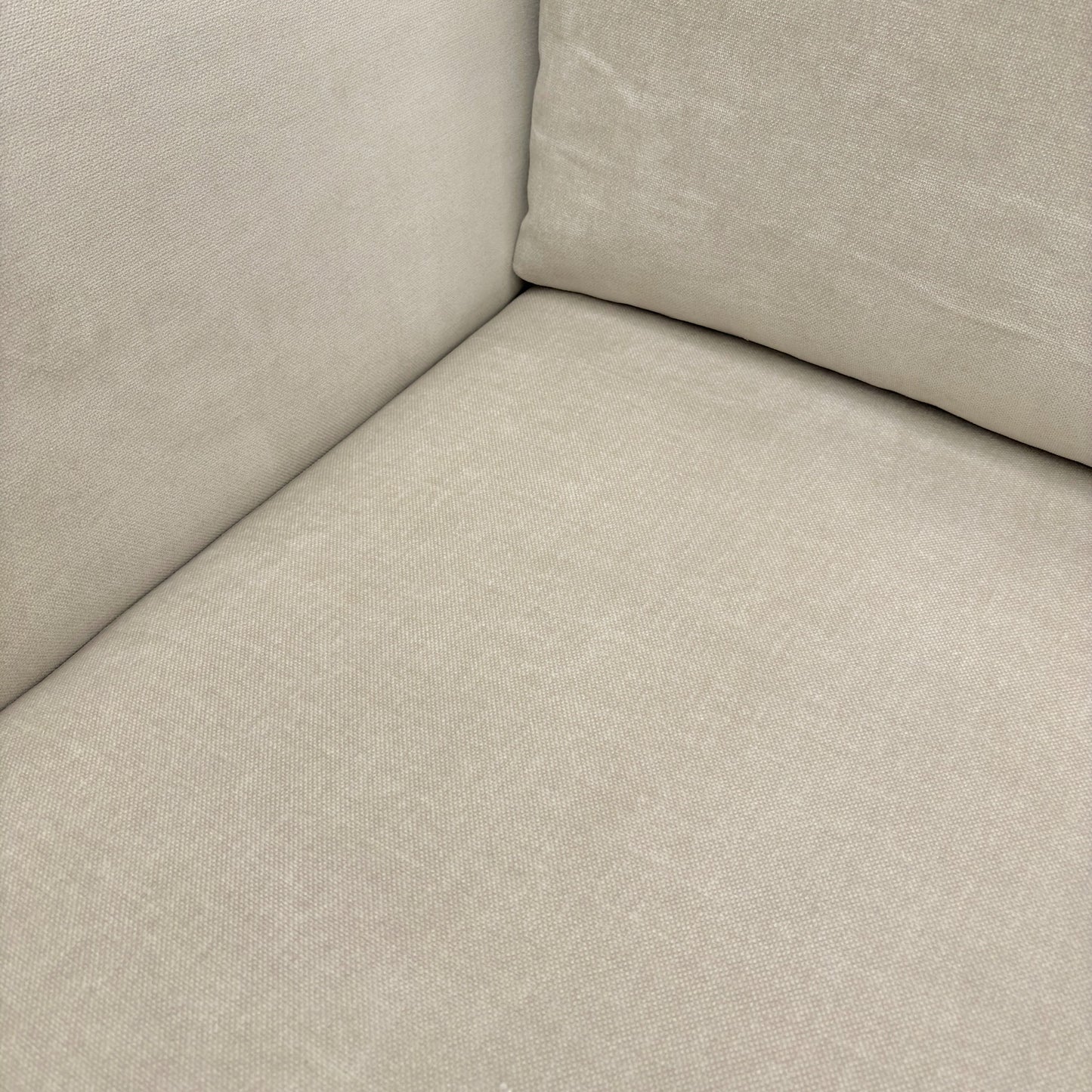 ‘Freddie’ Taupe Como Linen 3 Seater Sofa