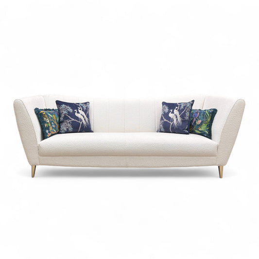 ‘Wylde’ Natural Savannah Boucle 4 Seater Sofa