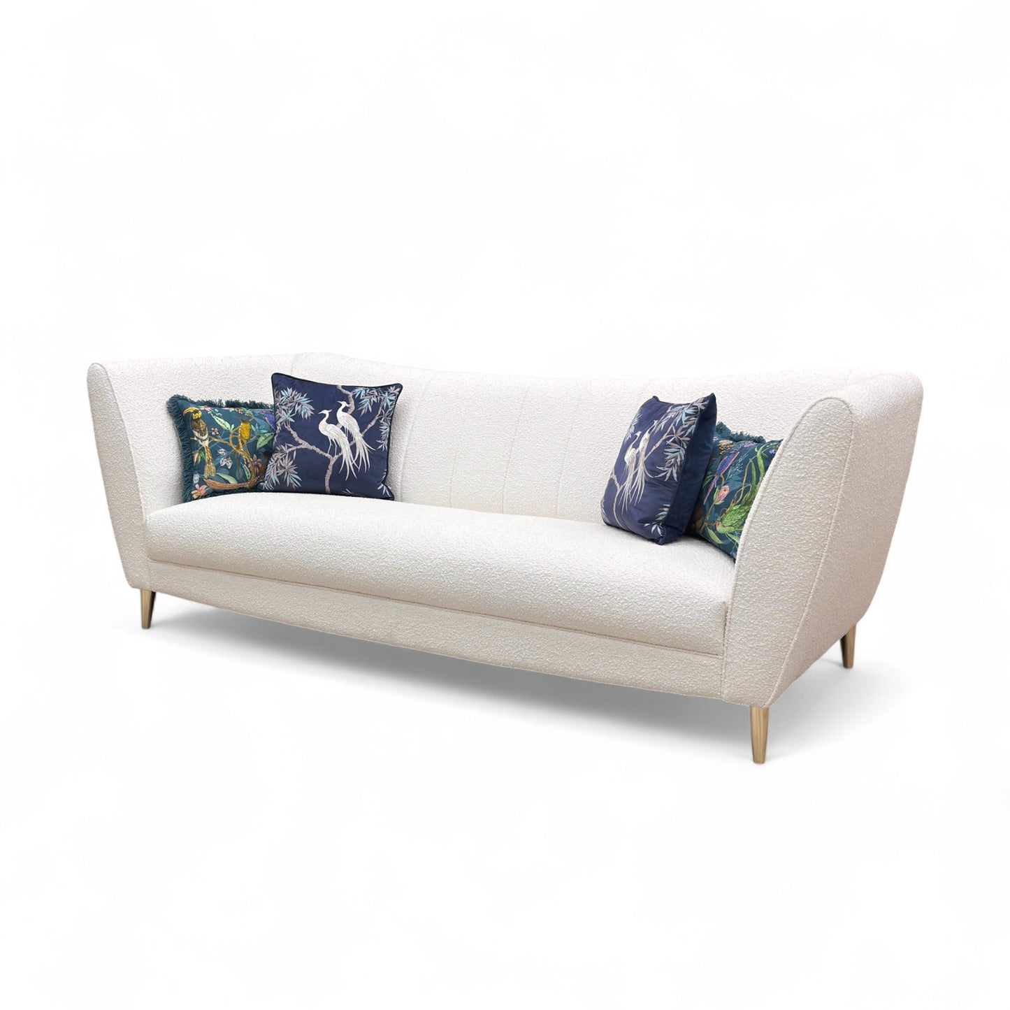 ‘Wylde’ Natural Savannah Boucle 4 Seater Sofa