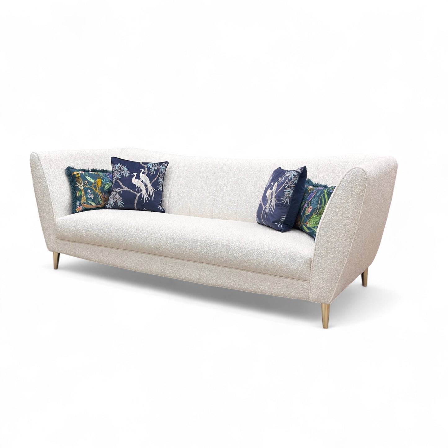 ‘Wylde’ Natural Savannah Boucle 4 Seater Sofa