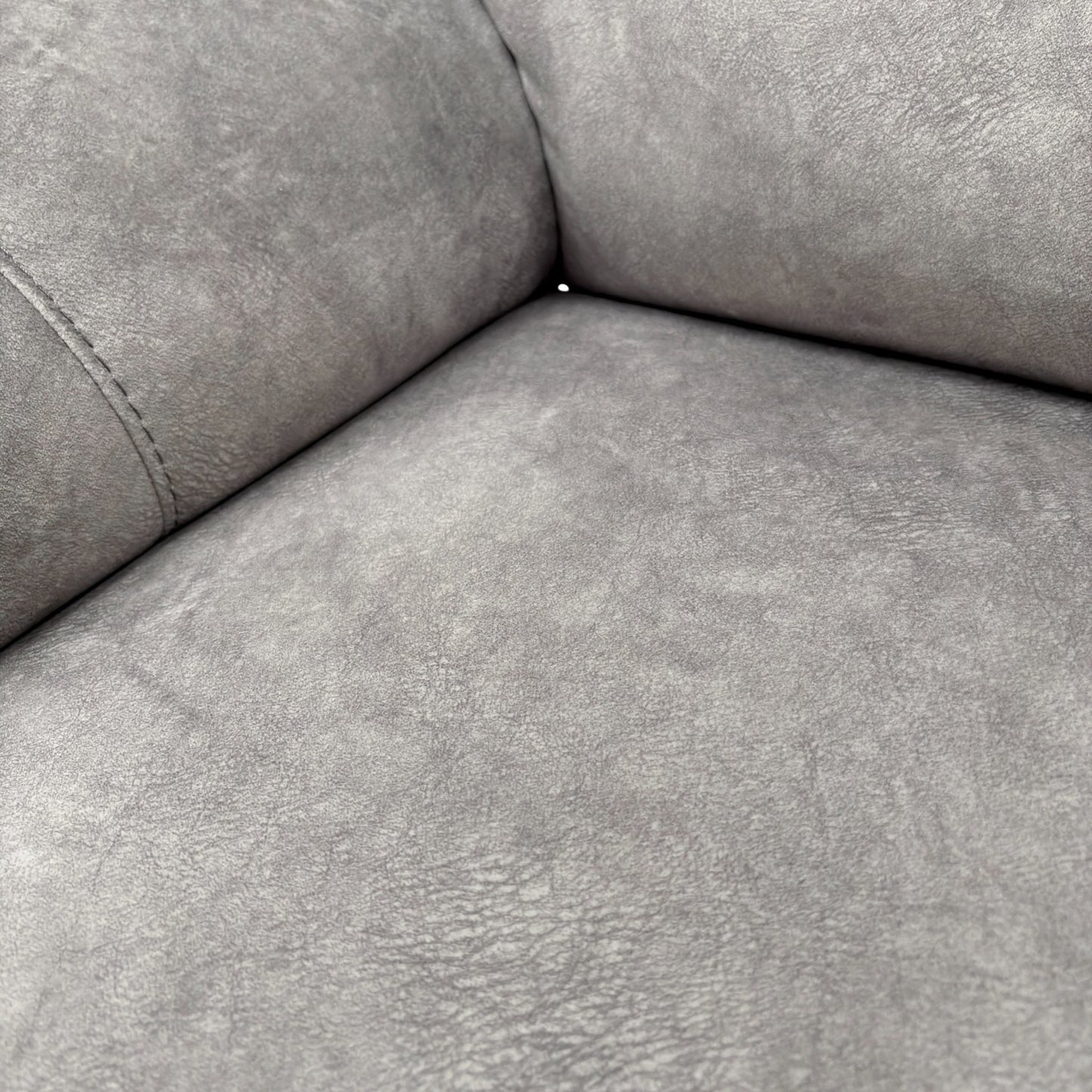 ‘Berlin' Light Grey Be-0102 Dapple Velvet Power Recliner Armchair