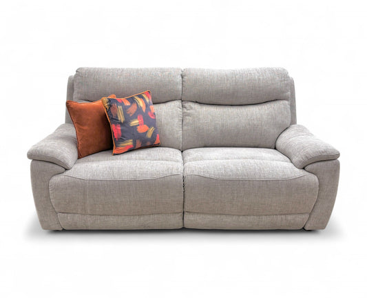 ‘Sloane’ 14445 Anivia Khaki 3 Seater Fabric Sofa