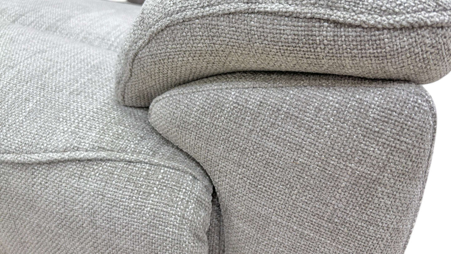 ‘Sloane’ 14445 Anivia Khaki 3 Seater Fabric Sofa