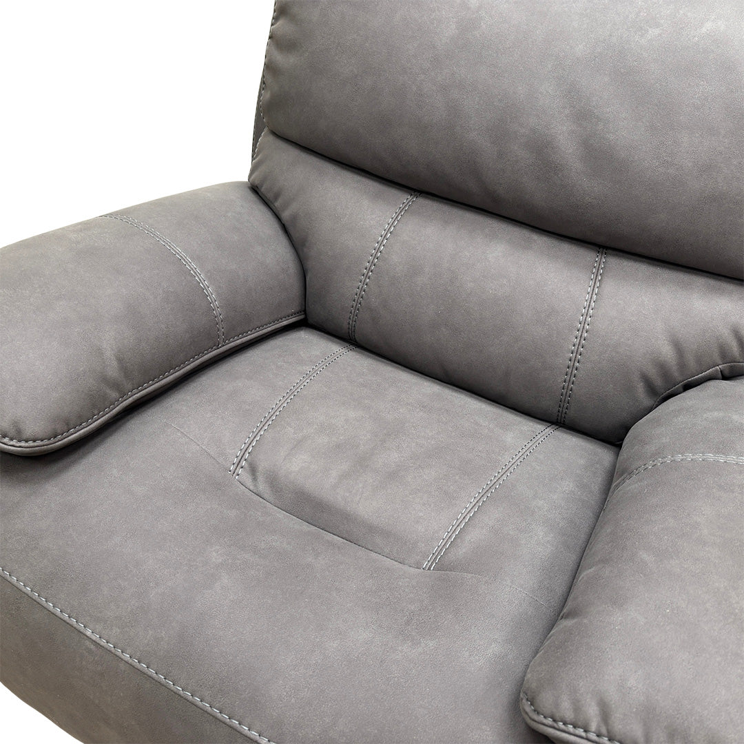 ‘Link’ Grey Heavy Duty Fabric Armchair
