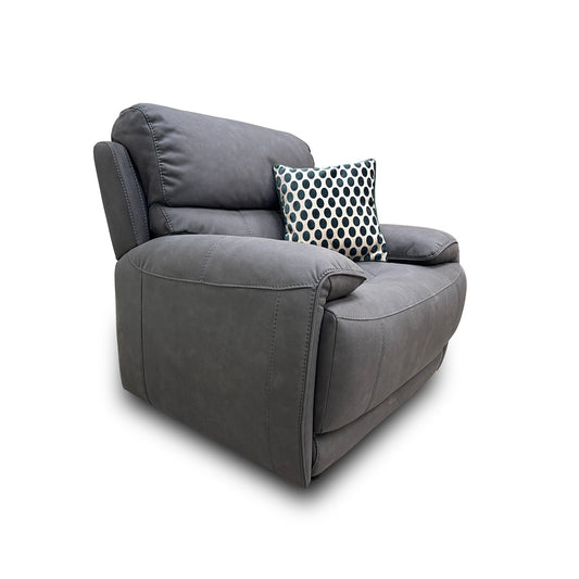 ‘Link’ Grey Heavy Duty Fabric Armchair