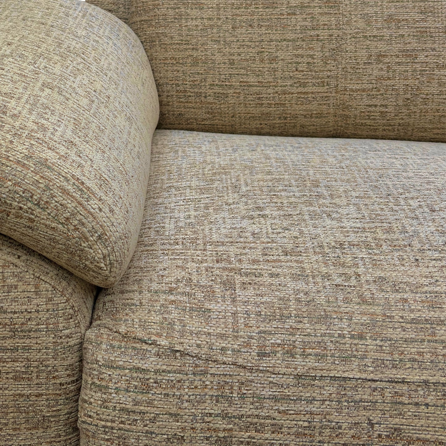 ‘Utah' Oatmeal We-0101 Fabric 2 Seater Power Recliner Sofa with Power Headrests and Power Lumbar