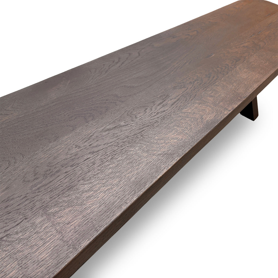 Bodahl ‘Terra’ 02 Smoked Compact Solid Oak 240cm Dining Bench