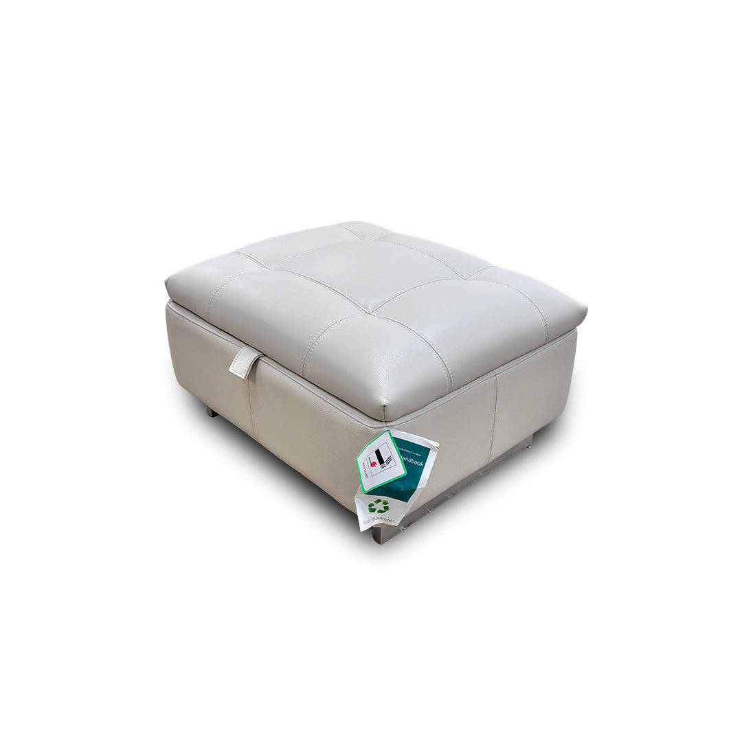 ‘Gisella’ Cat-60/05 Bone China Leather Large Footstool