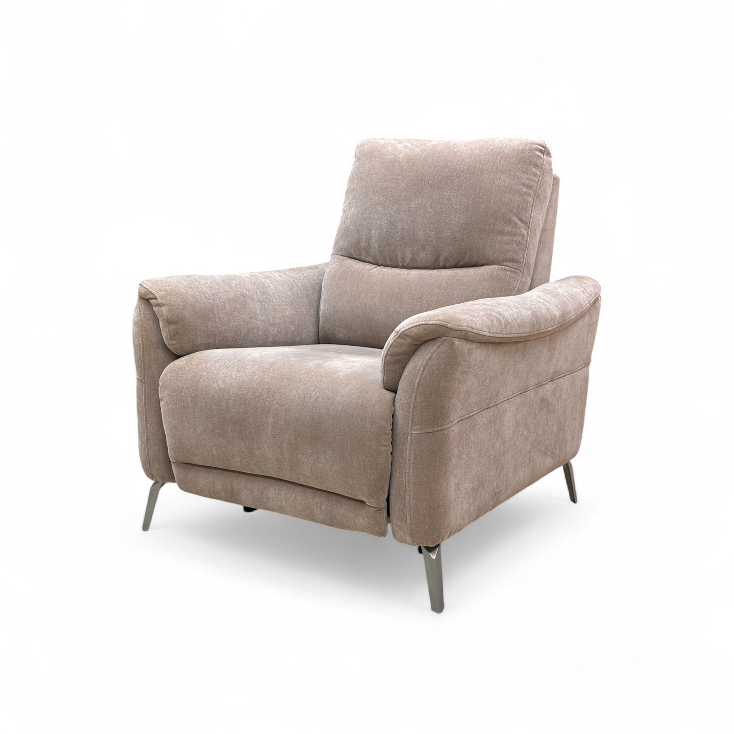 ‘Daytona’ Manhattan Nutmeg Linen Power Recliner Armchair
