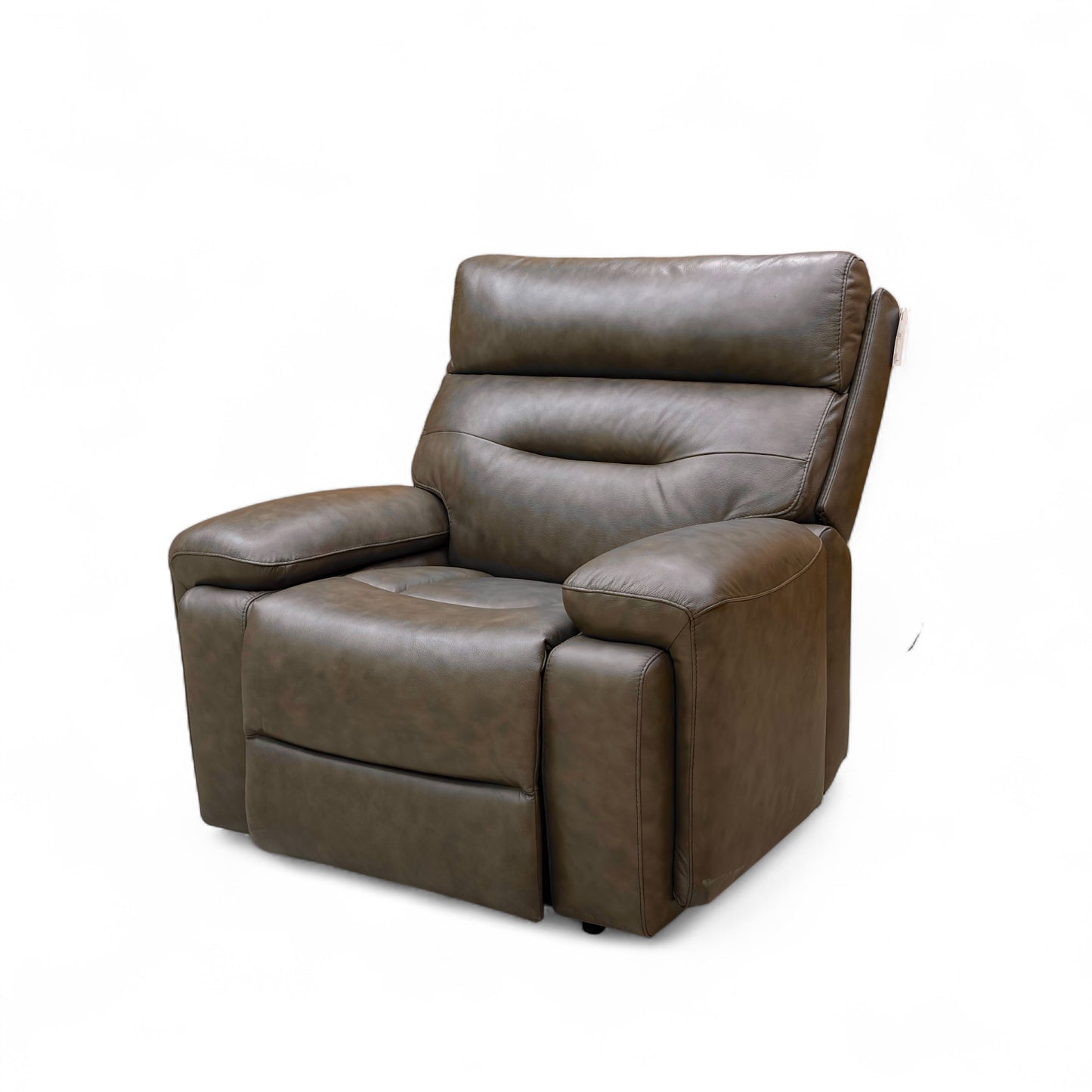 ‘Cinemax’ Lx-6414 Roast Dark Brown Leather Media Power Recliner Chair with Power Headrest