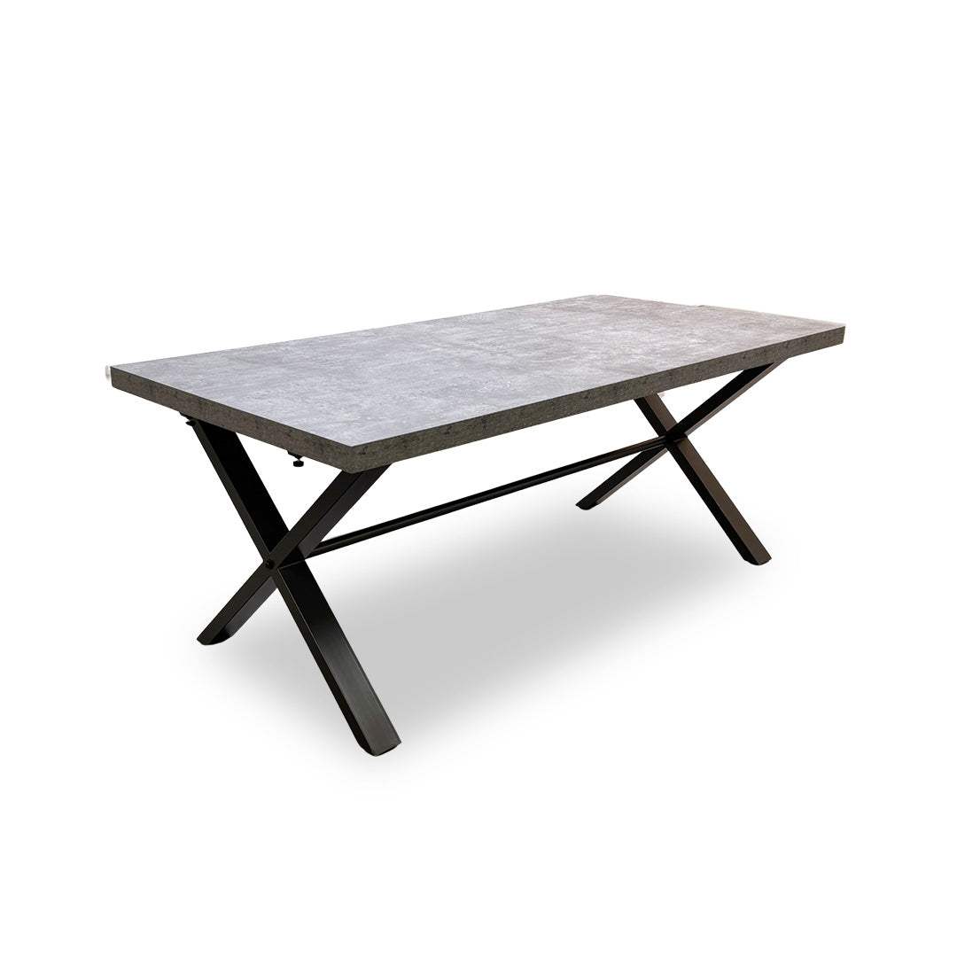 ‘Brooklyn’ Concrete Effect Large 190cm Dining Table