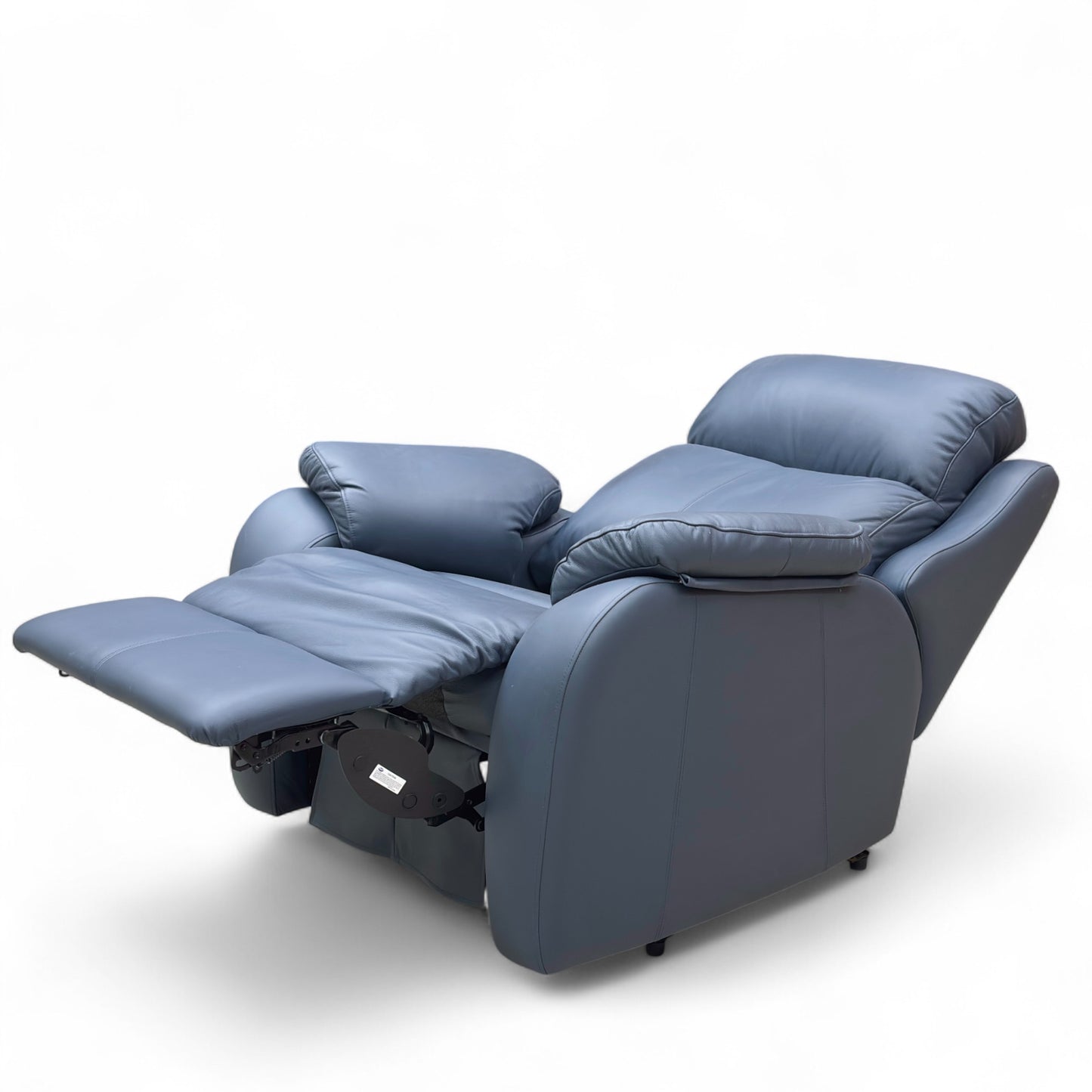 G Plan 'Kingsbury' L851 Cambridge Navy Blue Leather Power Recliner Chair with Power Headrest and Power Lumbar