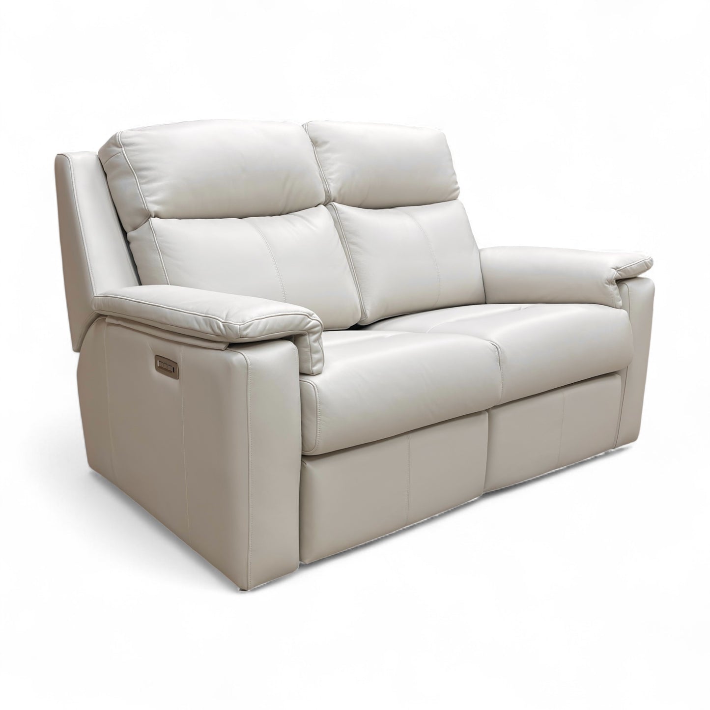 G Plan ‘Thornbury’ L840 Cambridge Chalk Light Grey 2 Seater Power Recliner Sofa with Power Headrest and Power Lumbar