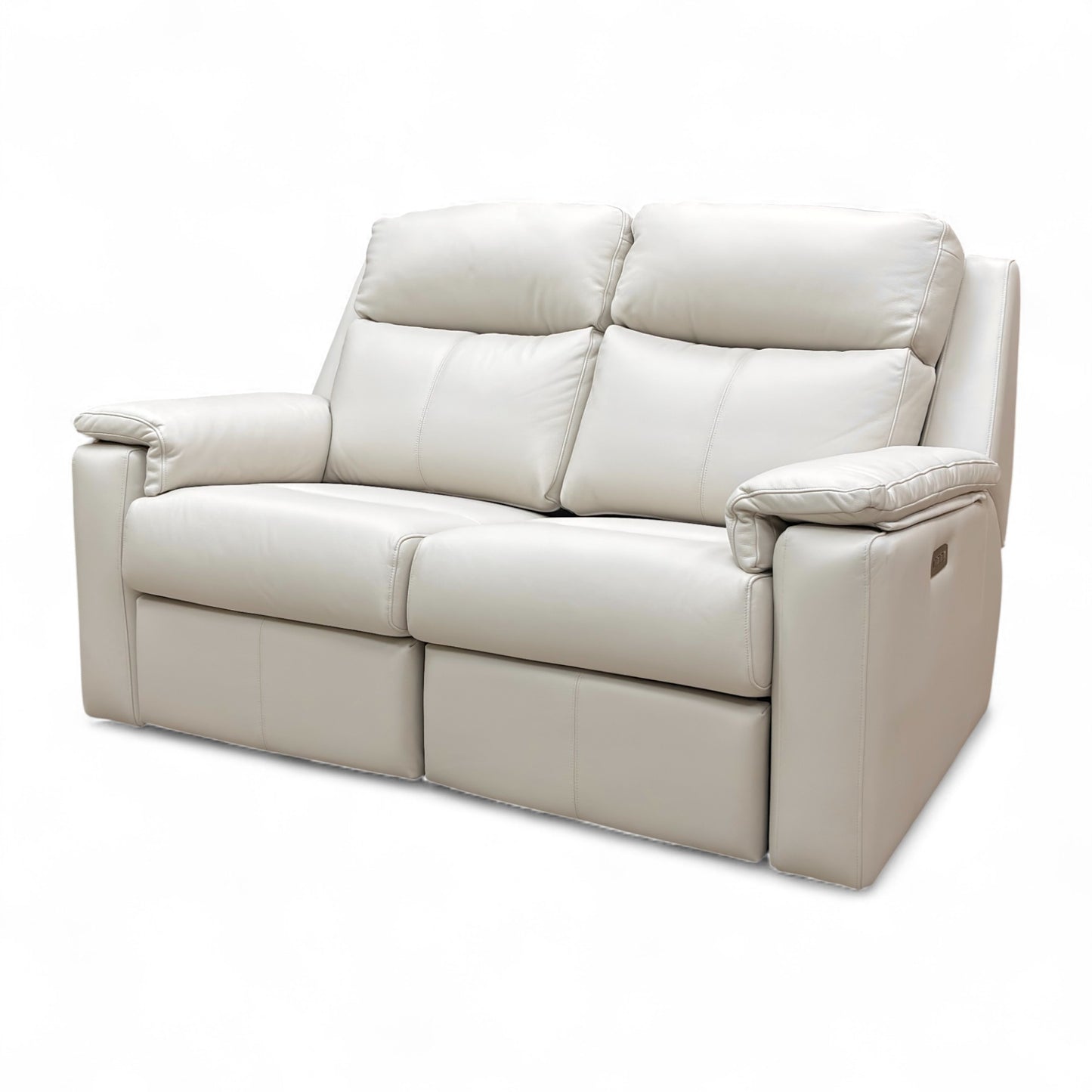 G Plan ‘Thornbury’ L840 Cambridge Chalk Light Grey 2 Seater Power Recliner Sofa with Power Headrest and Power Lumbar