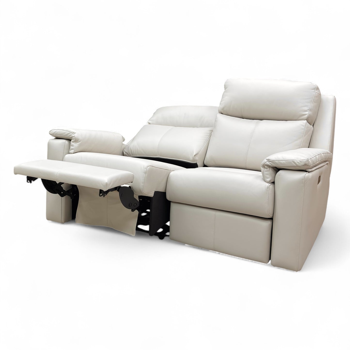 G Plan ‘Thornbury’ L840 Cambridge Chalk Light Grey 2 Seater Power Recliner Sofa with Power Headrest and Power Lumbar