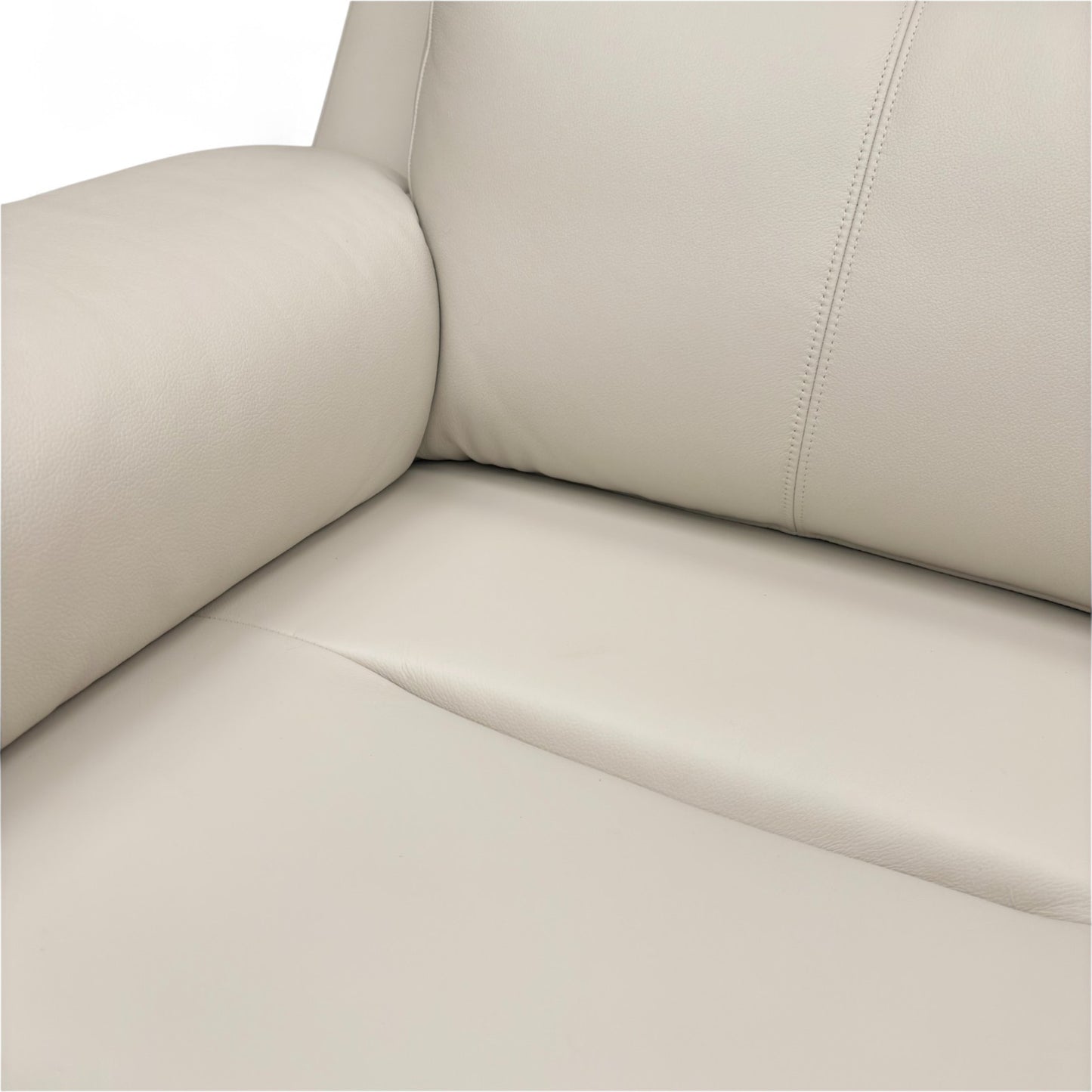 G Plan ‘Thornbury’ L840 Cambridge Chalk Light Grey 2 Seater Power Recliner Sofa with Power Headrest and Power Lumbar