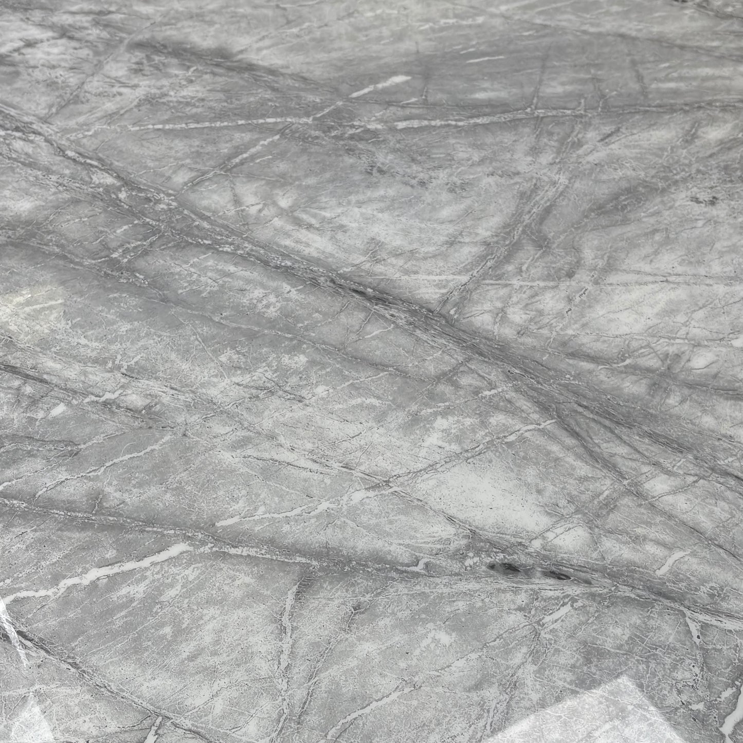 ‘Dolce’ Marble-Effect Ceramic Top 180cm Fixed Dining Table