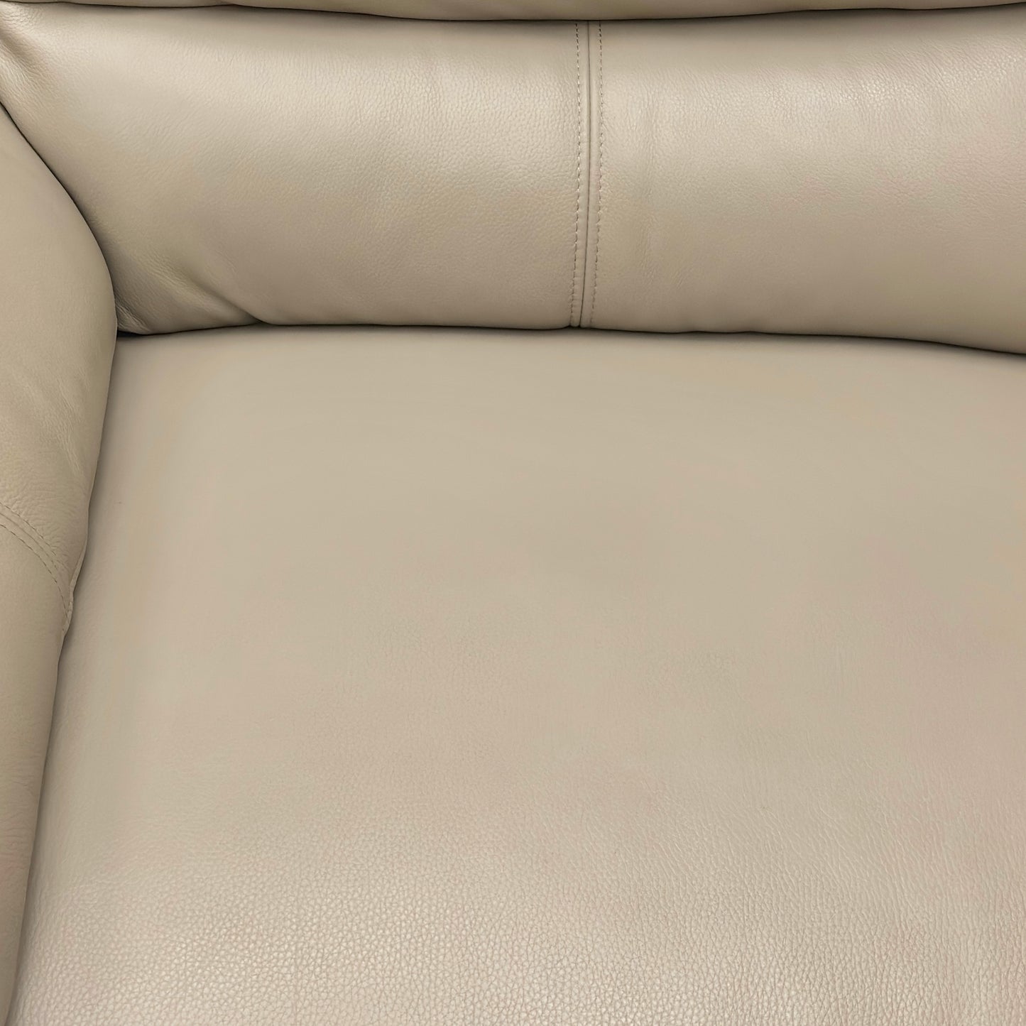 ‘Silverstone’ Cat-60:23 Lead Grey Leather Compact Left Hand Facing Power Recliner Corner Sofa + Small Storage Footstool