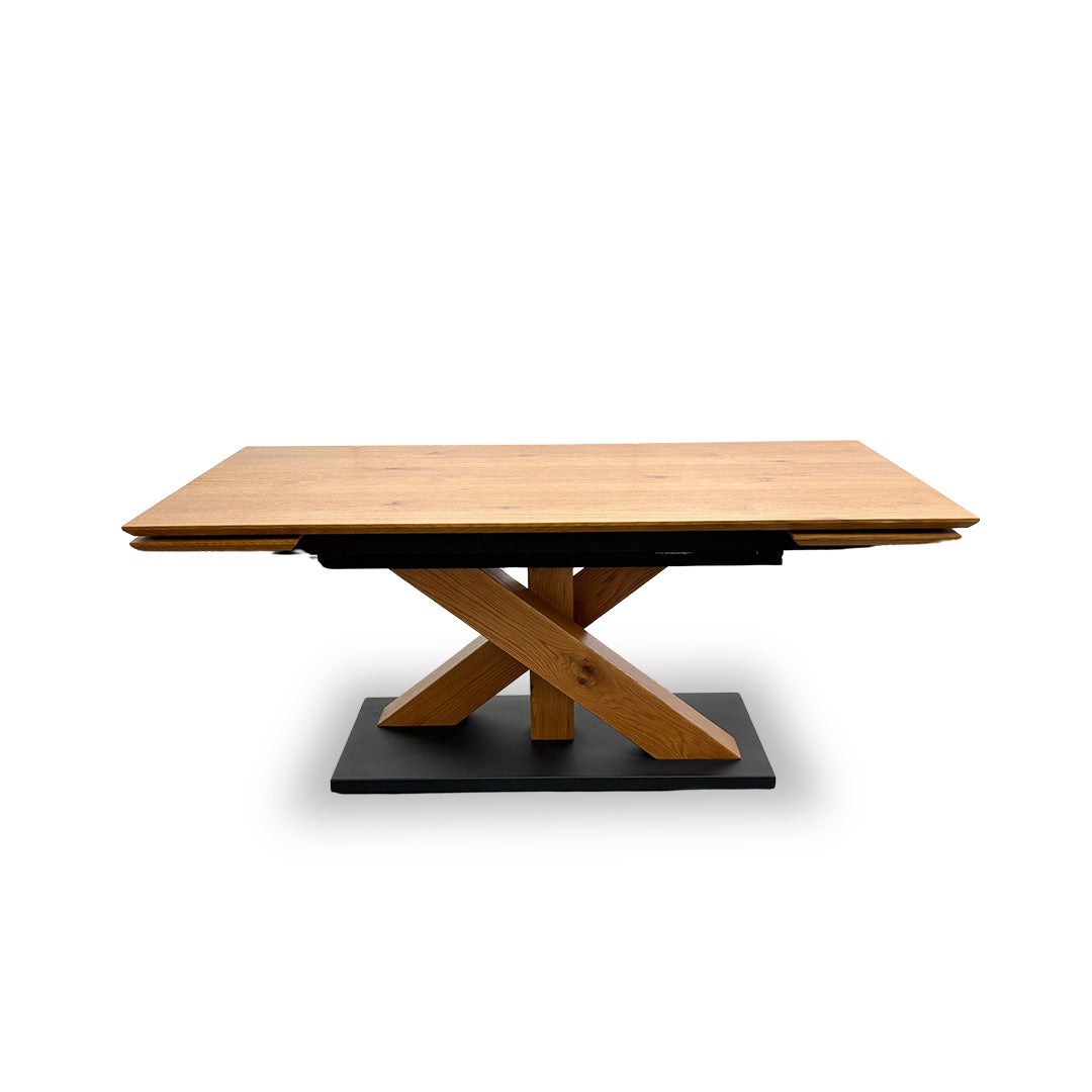 ‘Aydin’ Solid Oak Large 180cm Extending Dining Table