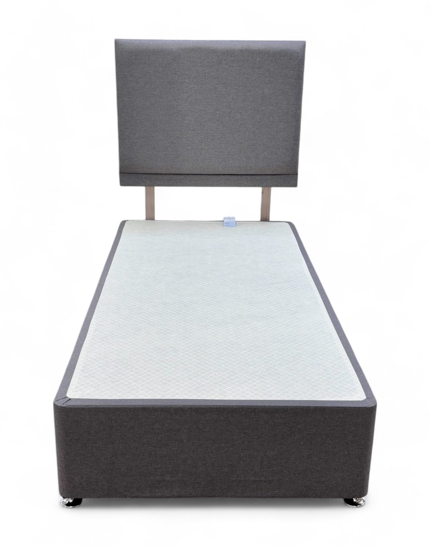 ‘Yankee’ Plush Steel Velvet Single Bed