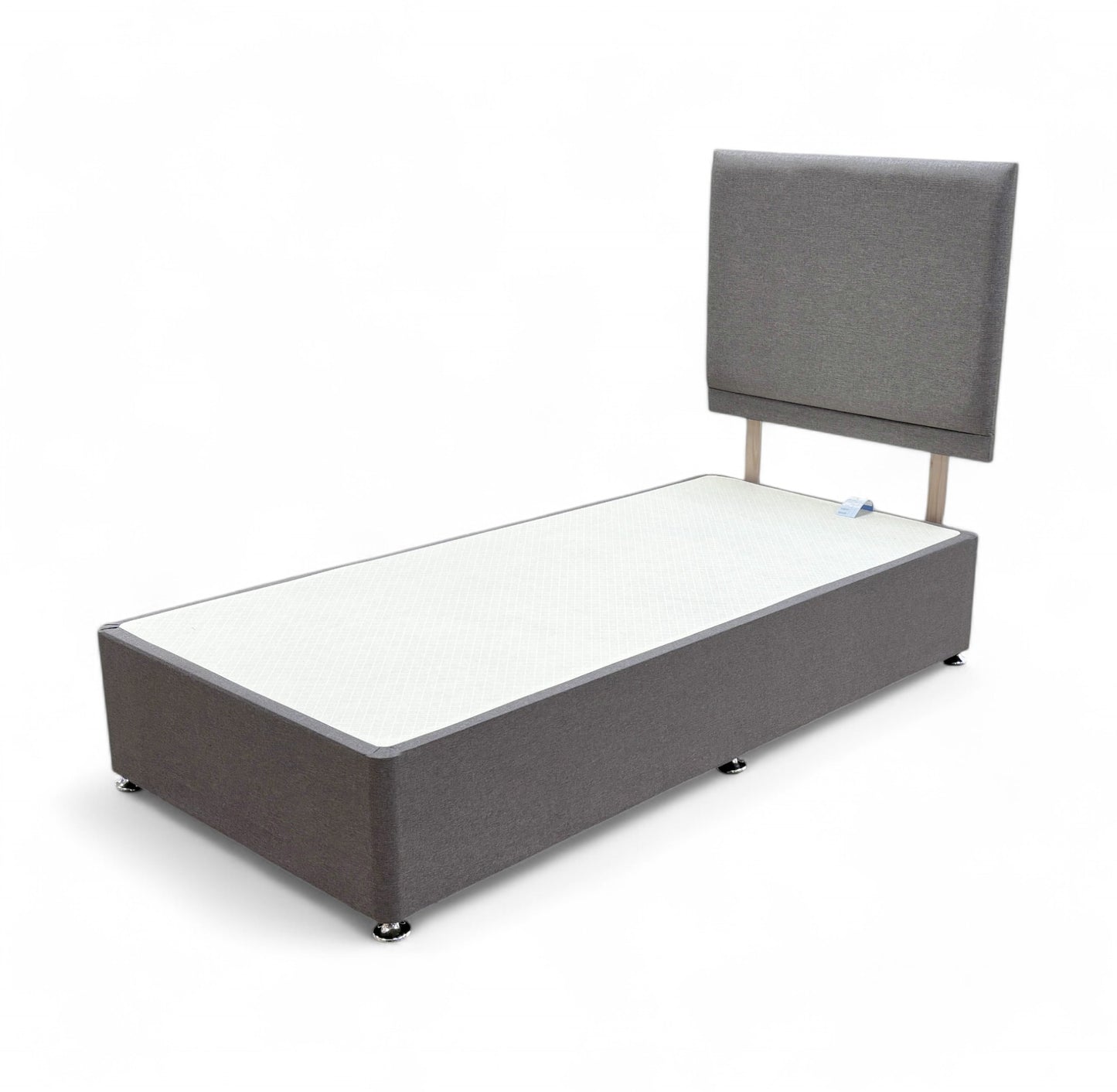 ‘Yankee’ Plush Steel Velvet Single Bed