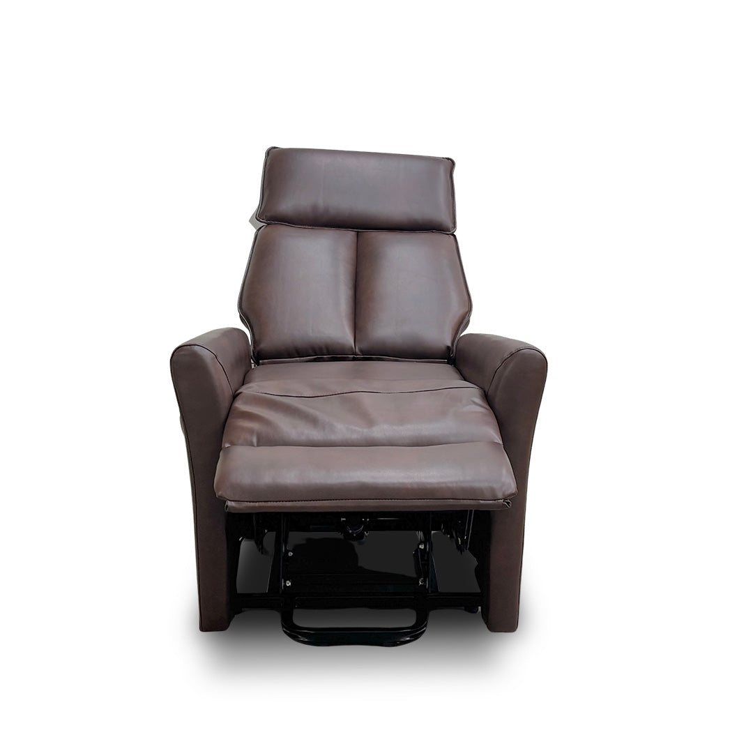 ‘Lomon’ Tan Brown Faux Leather Lift & Rise Chair