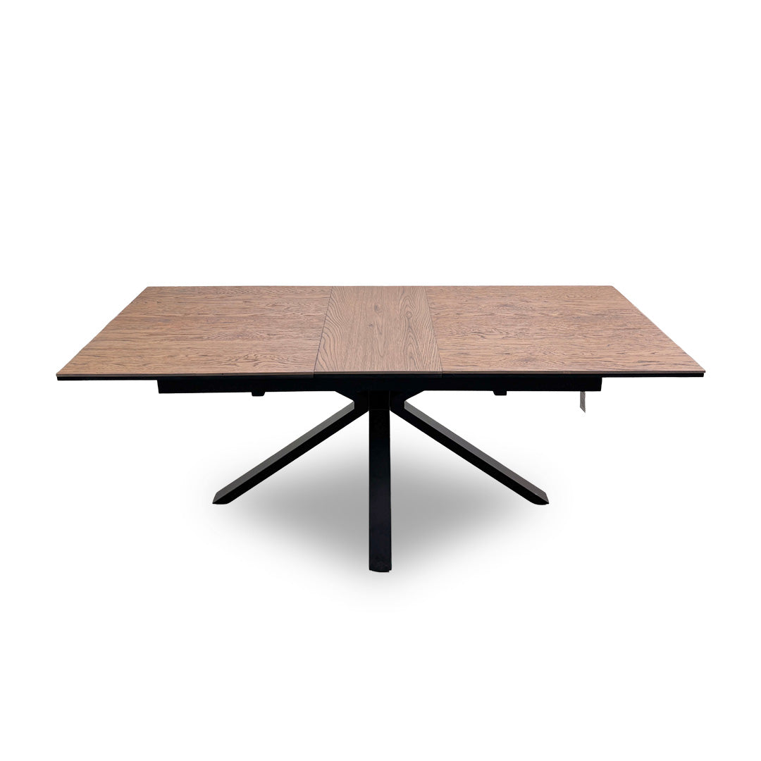 ‘Saturn’ Solid Oak Pop-up Extending Dining Table