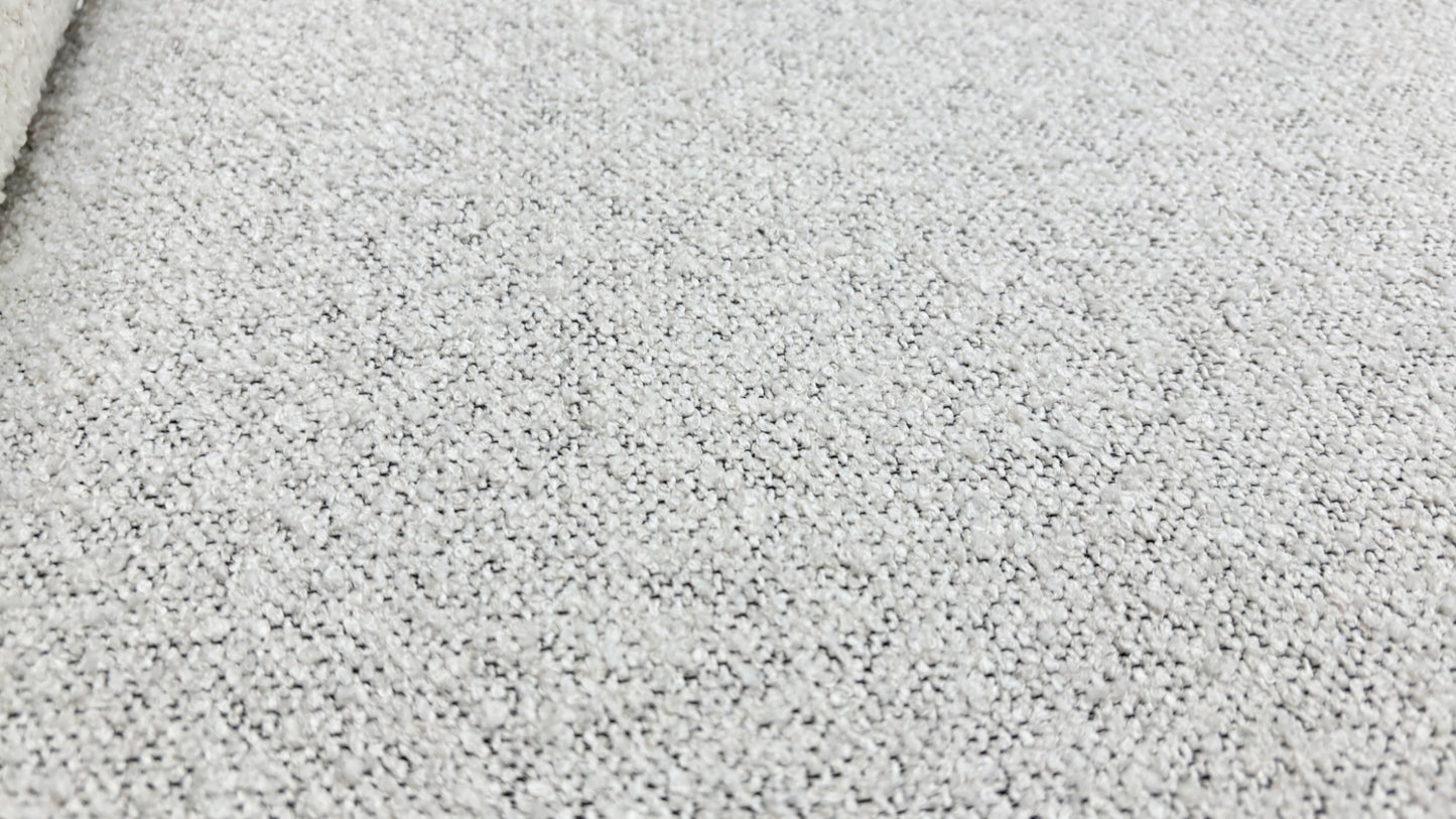 ‘Talha’ Ivory Fabric 4 Seater Sofa