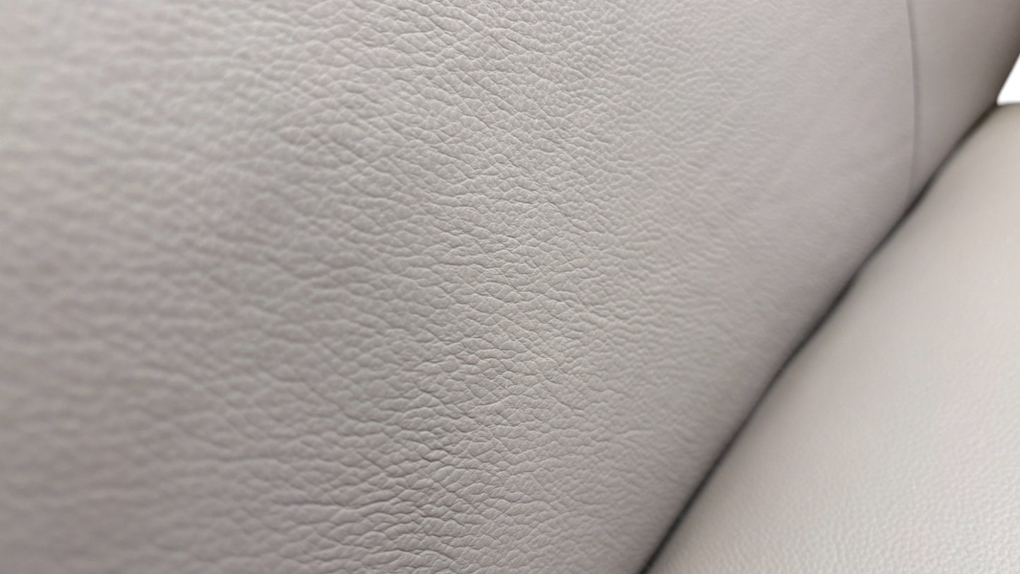 ‘The Fitzrovia' Latte Leather Chair