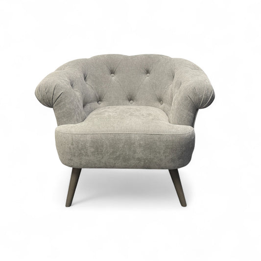 ‘Libertie’ Silver Catalina Chenille Accent Chair