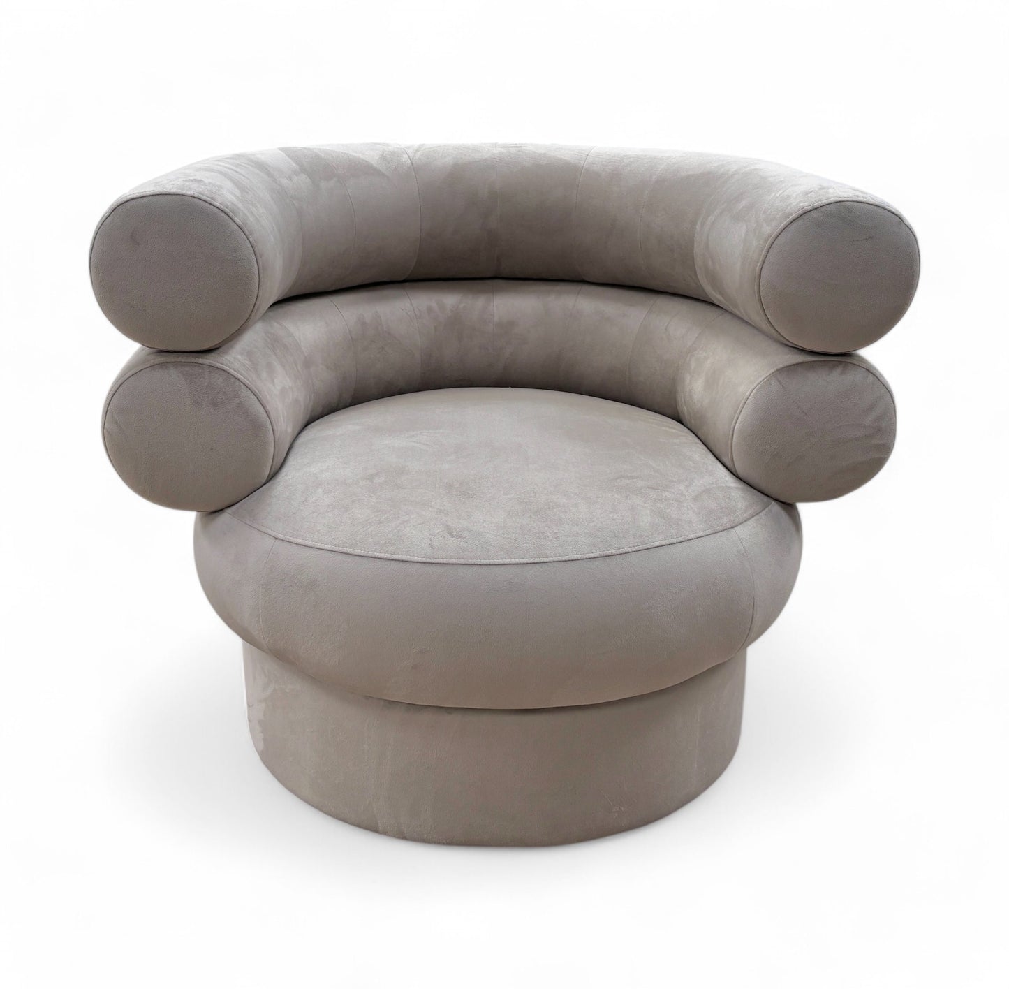 ‘The Fitzrovia’ Matt Stone Velvet Accent Chair