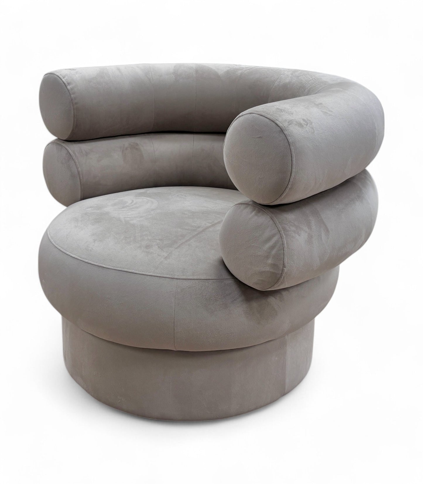 ‘The Fitzrovia’ Matt Stone Velvet Accent Chair