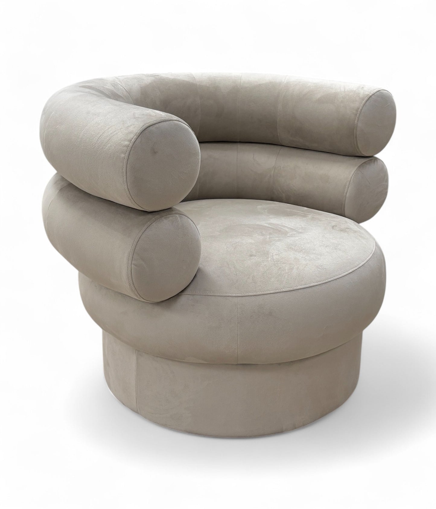 ‘The Fitzrovia’ Matt Stone Velvet Accent Chair