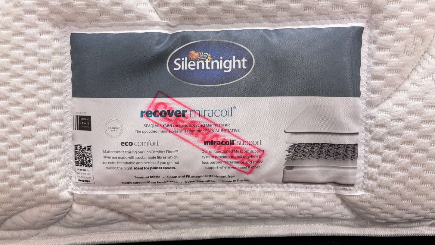 Silentnight Recover Miracoil Support Pocket Spring Mattress - King