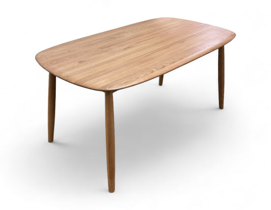 ‘Stockholm’ Solid Oak Fixed Dining Table