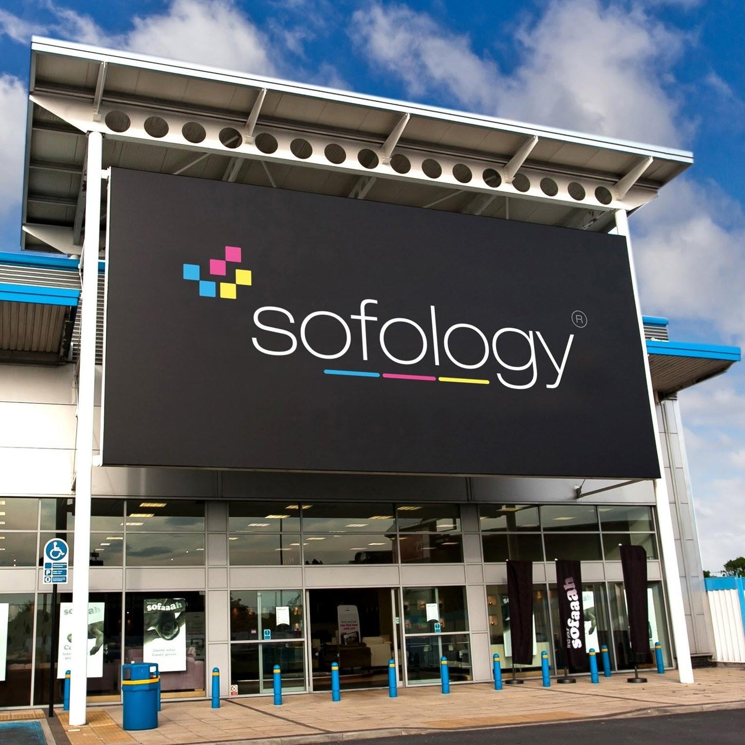 Sofology ‘Fitzrovia' Matt Velvet Stone Mix Without Trim Velvet 3 Seater Sofa