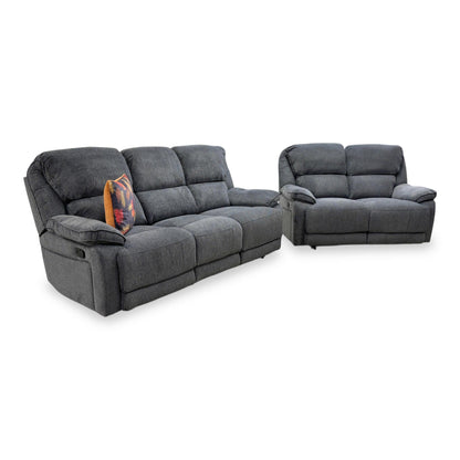 Side profile of the Costa 2-seater sofa showing the cushioned back and seat depth.