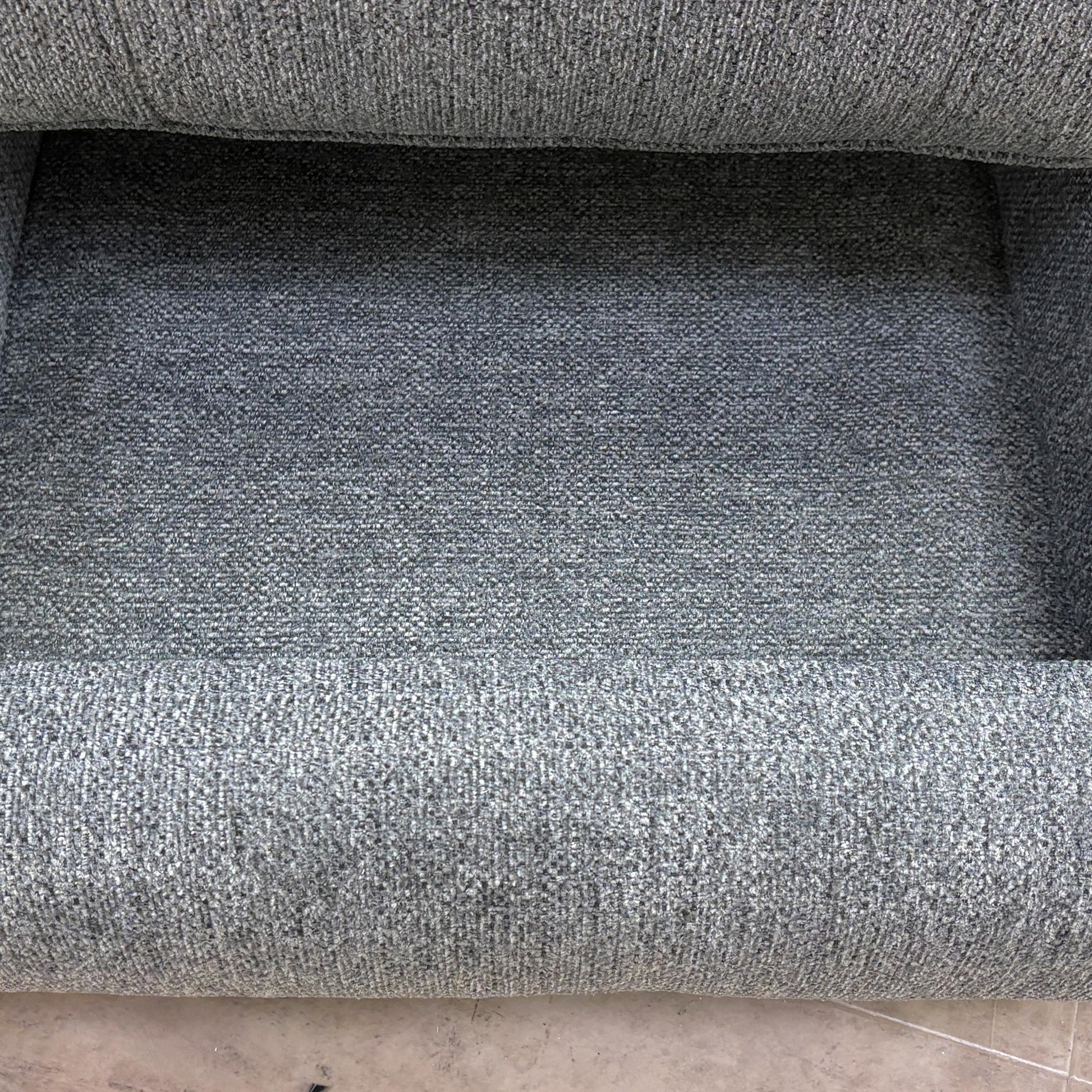 Rear view of the Costa sofa set showing the full fabric coverage on the back panels.