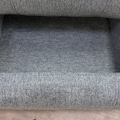 Rear view of the Costa sofa set showing the full fabric coverage on the back panels.
