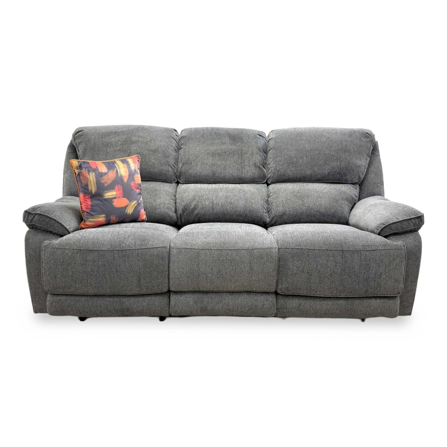 Front view of the Costa sofa with the outer seats in the upright position.