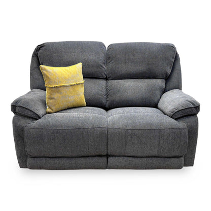 Front-facing view of the Costa 2-seater sofa showing the plush, split-back cushion design.