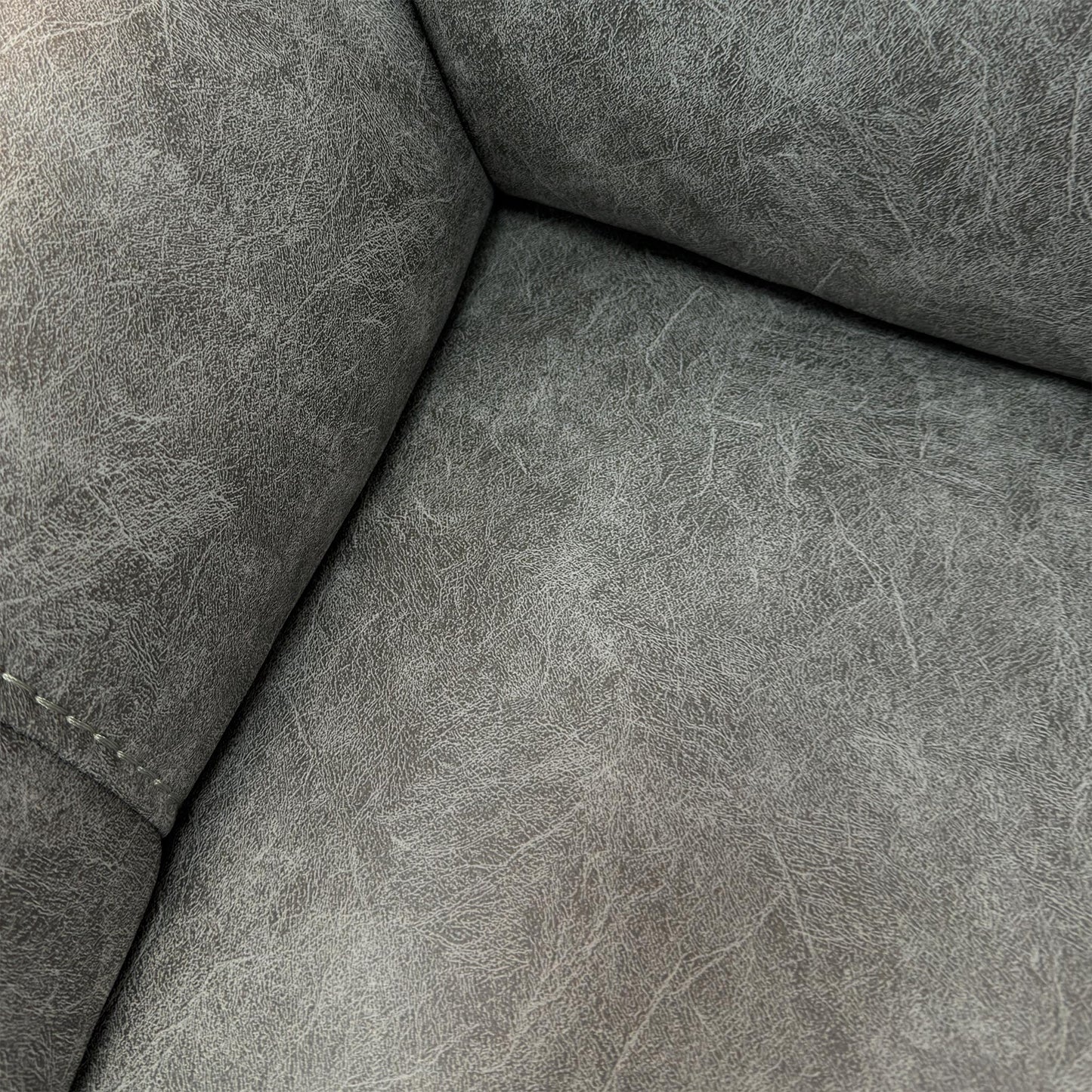 ‘Ranger’ Grey Endurance Fabric Manual Recliner 3 + 2 Seater Sofa Set