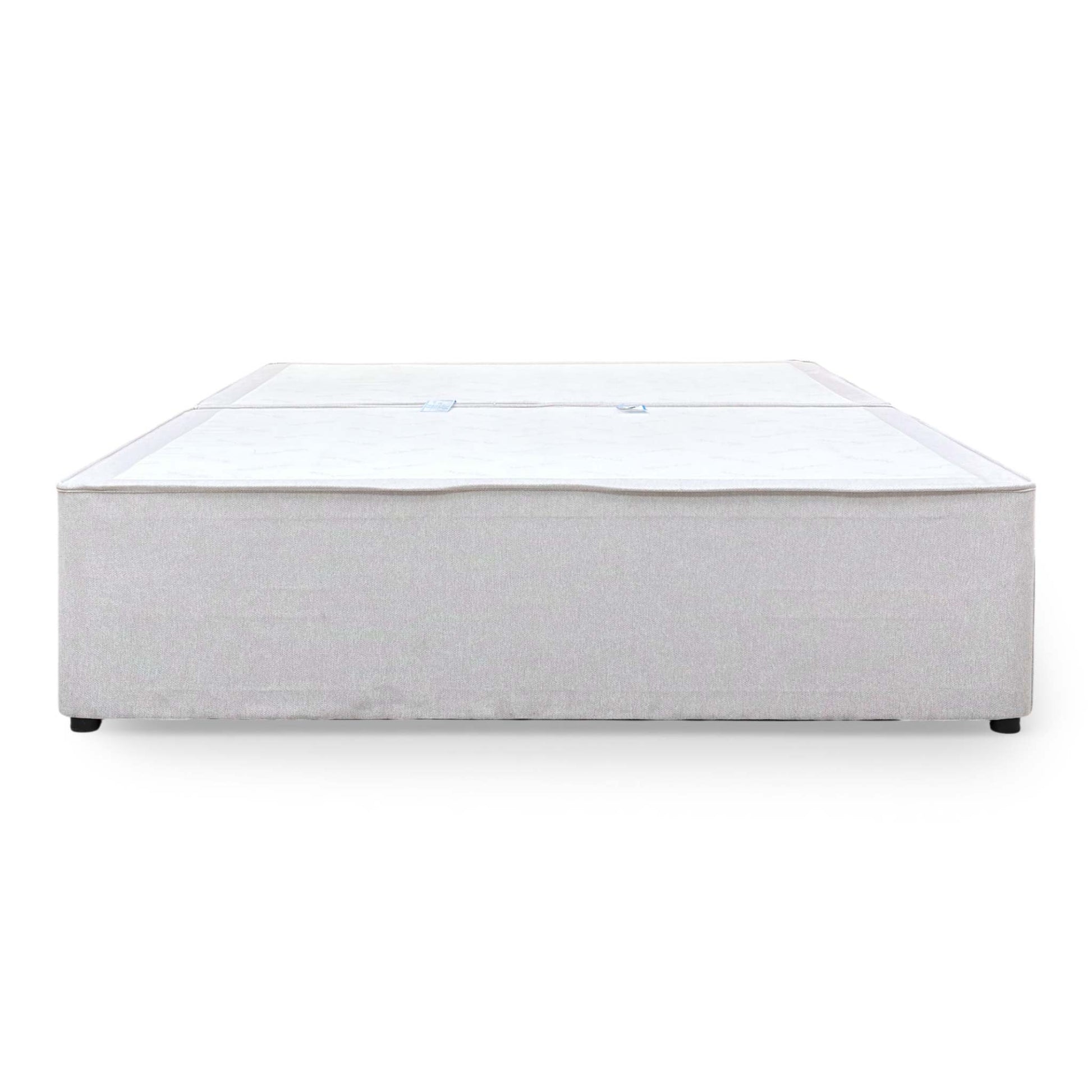 Low-angle shot of the base, showcasing the clean lines and the discreet casters or feet.