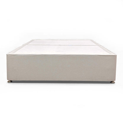 Full length view of the King Size Tweed Stone Divan Base.