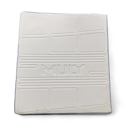 Full view of the Mlily mattress lying flat on a bed base.