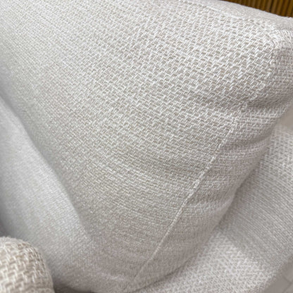 'Uniqa' Domaso Natural Fabric Power Recliner 3 Seater Sofa