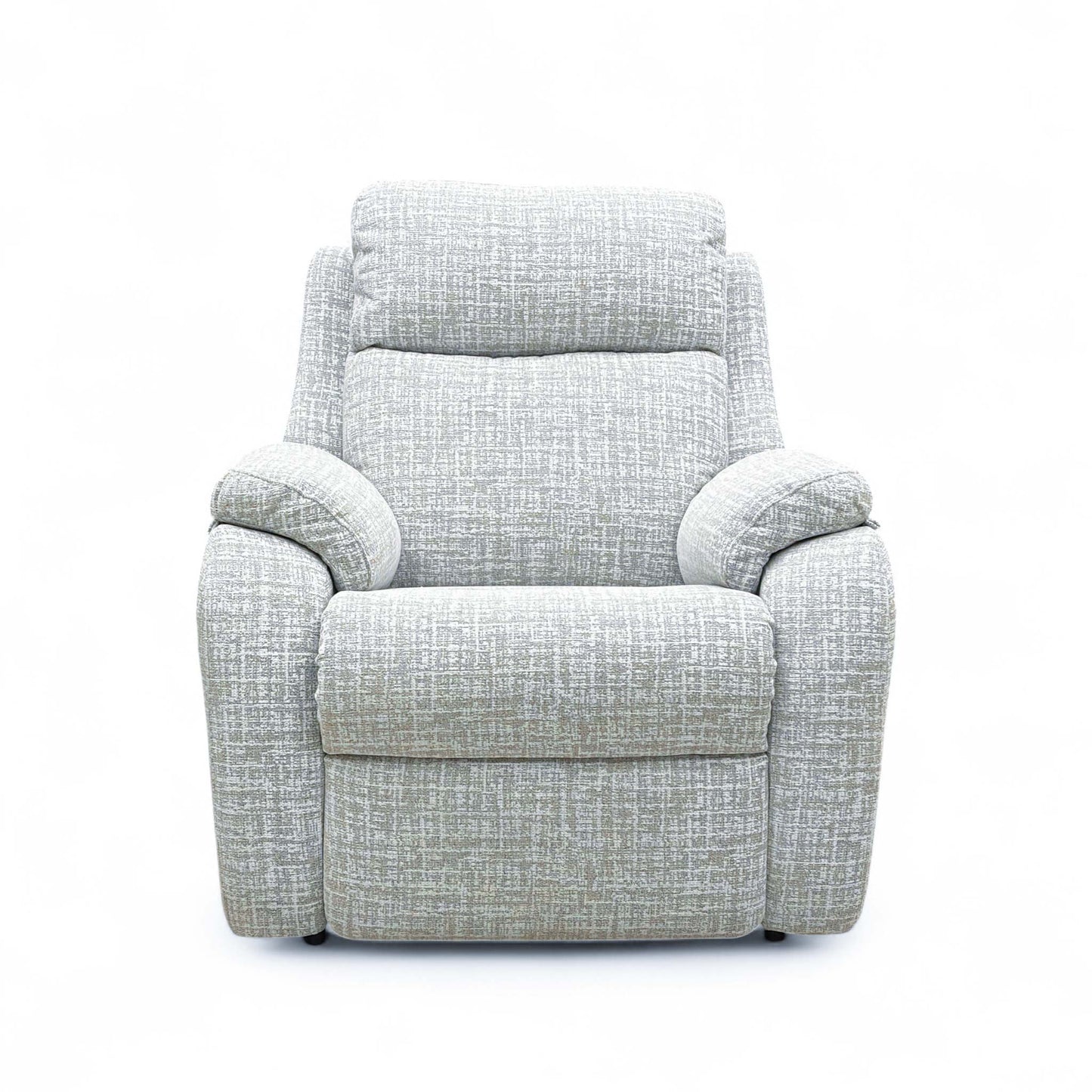 G Plan ‘Kingsbury’ B102 Shore Oatmeal Woven Fabric Power Recliner Armchair